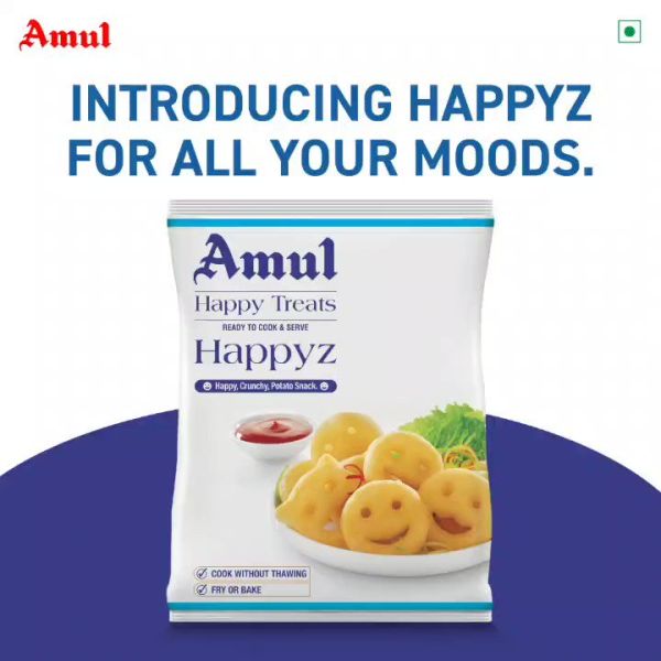 Amul Happy Treats Happyz Potato Snacks 400g