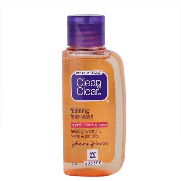 Clean & Clear Foaming Facewash 50ml