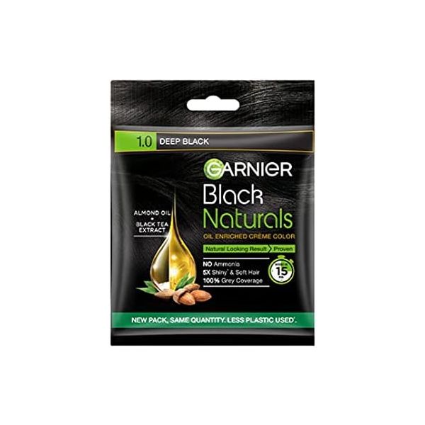 Garnier Black Naturals 1.0 Natural Black 20ml+20g