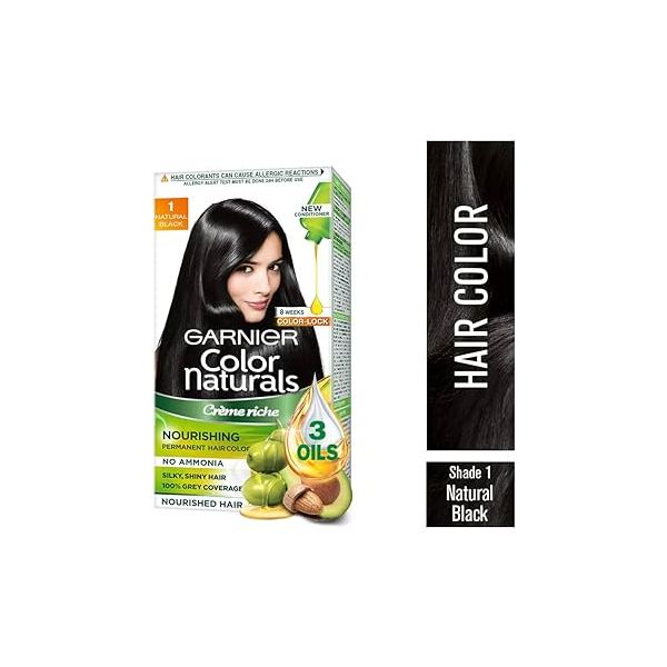 Garnier Color Naturals Hairdye 1 N. Black 35ml+30g