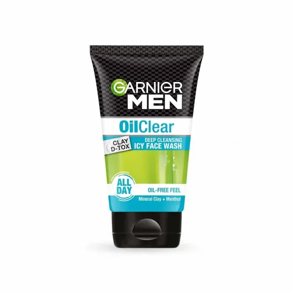 Garnier Men Oil Clear Clay D Tox Deep Cleansing Facewash 50g