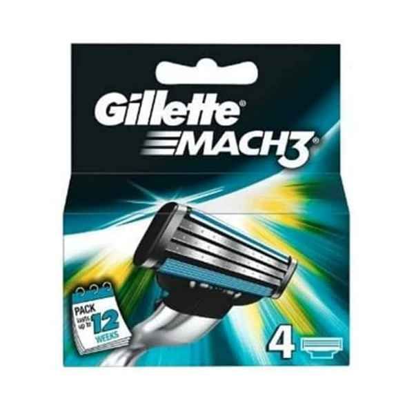 Gillette Mach 3 Blade 4pc