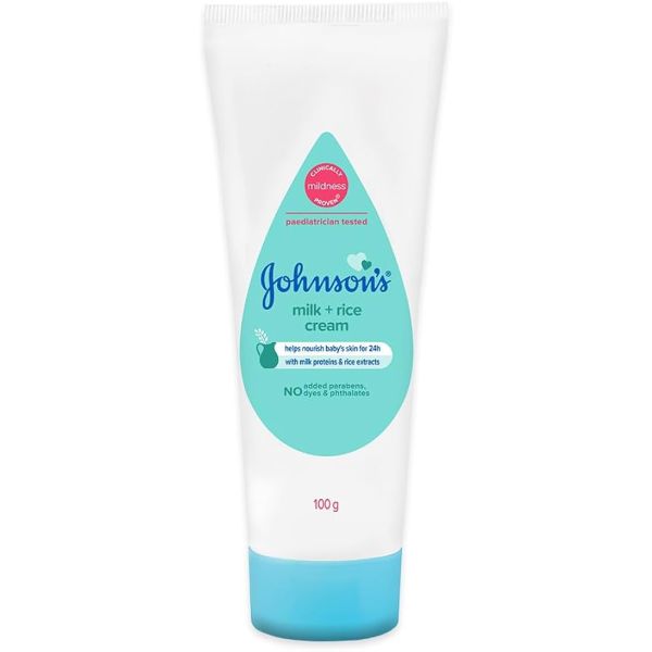 Johnson's Baby Cream With Milk & Rice 100g