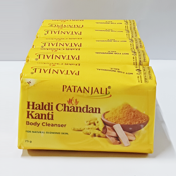 Patanjali Haldi Chandan Kanti 75g*4
