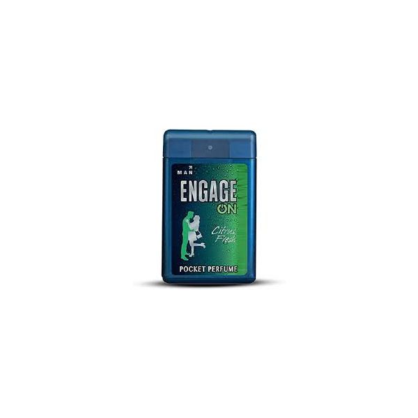 Engage Man Citrus Fresh Pocket Perfume 17ml