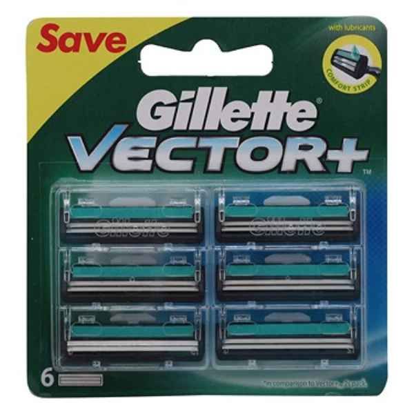 Gillette Vector+ Cart 6pc