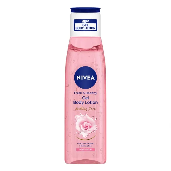 Nivea Gel Body Lotion Rose Water 200ml