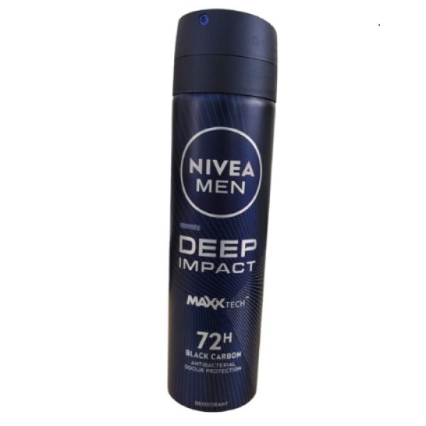 Nivea Men Deep Impact Maxx Tech Deodorant 150ml