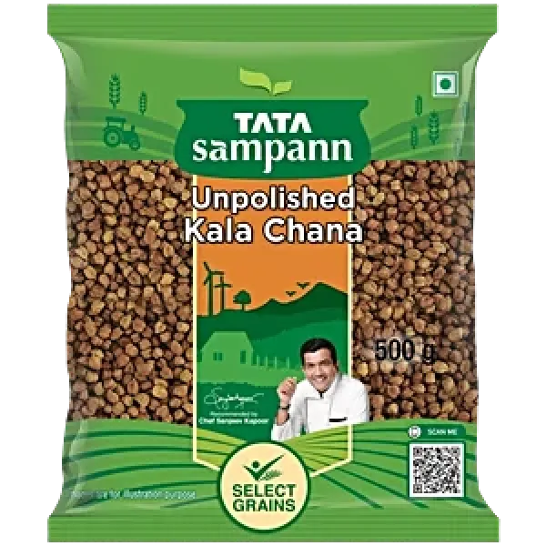 Tata Sampann Unpolished Kala Chana 1kg